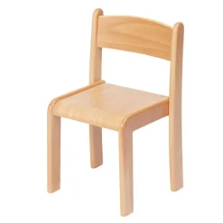 Beech Stacking Chair, 10" H - Pack of 4