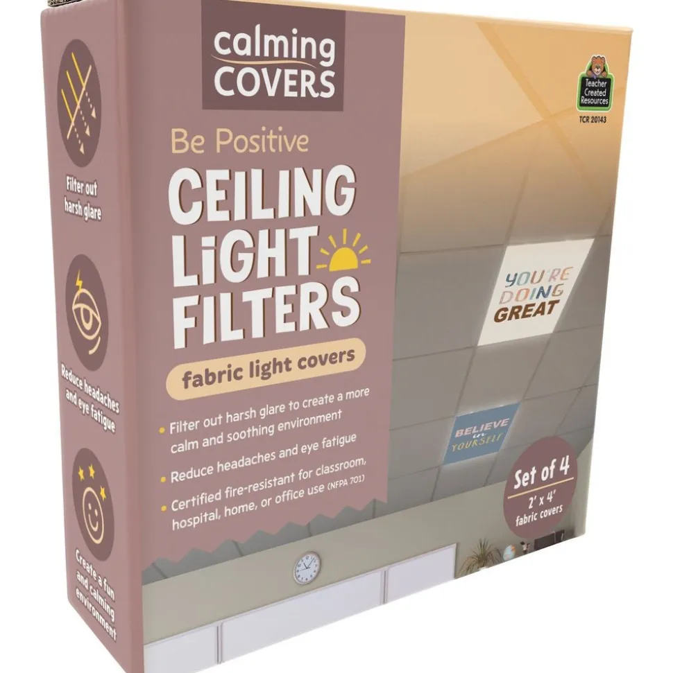 Be Positive Calming Covers Ceiling Light Filters