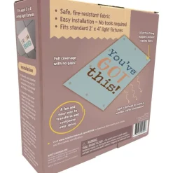 Be Positive Calming Covers Ceiling Light Filters