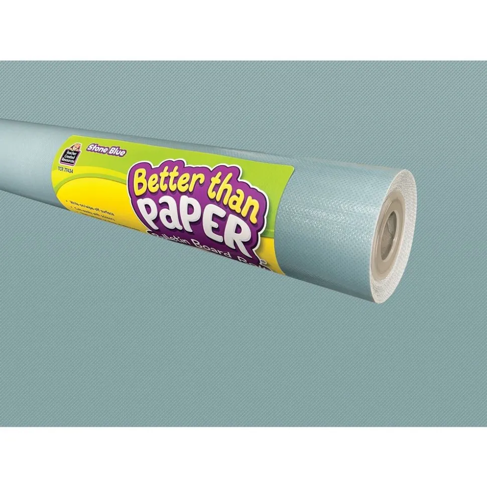 Better Than Paper Bulletin Board Rolls - Stone Blue - 1 roll