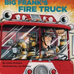 Big Frank's Fire Truck Paperback book