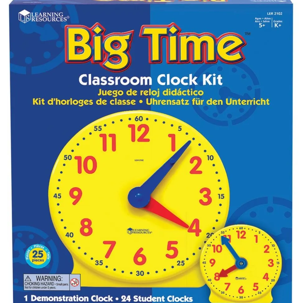 Big Time Clocks - Demo Clock And 24 Mini Clocks