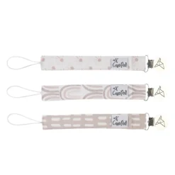 Binky Clips, Set of 3 - Bliss
