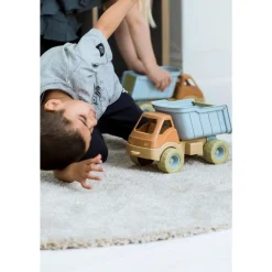 Bio Bulldozer and Dump Truck 4 Pack
