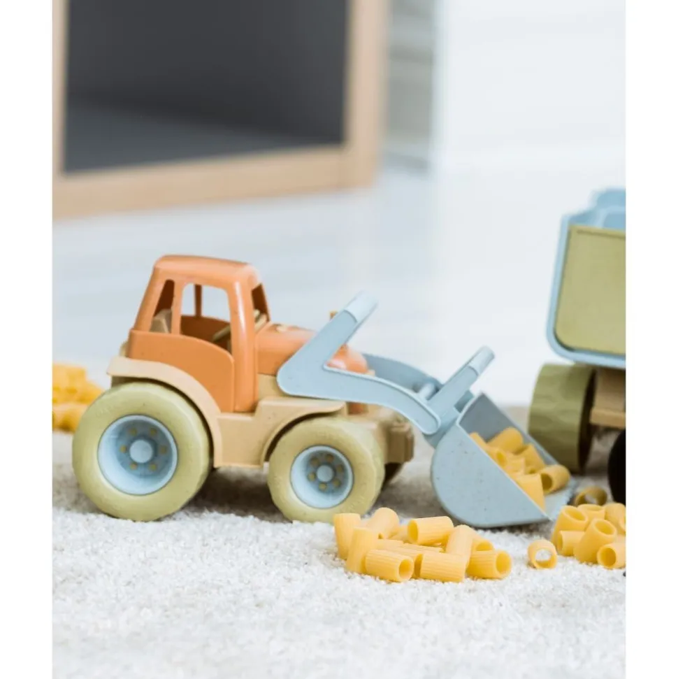 Bio Bulldozer and Dump Truck 4 Pack