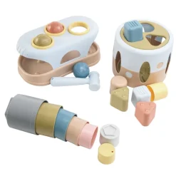 Bioplastic Baby Toy Set - 19 Pieces