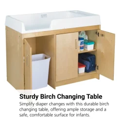 Birch Changing Table