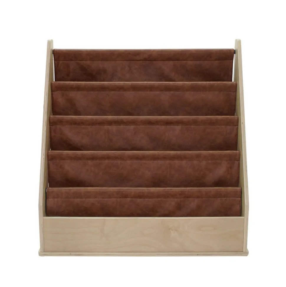 Birch Sling Book Display - Distressed Hazelnut