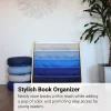 Birch Sling Book Display - Navy/Powder Blue
