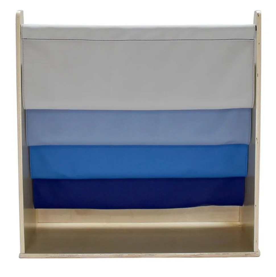 Birch Sling Book Display - Navy/Powder Blue