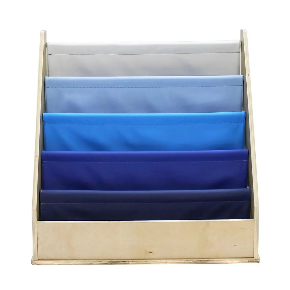 Birch Sling Book Display - Navy/Powder Blue