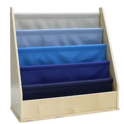 Birch Sling Book Display - Navy/Powder Blue