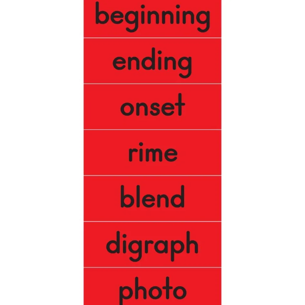 Blends and Digraphs Pocket Chart Tent And Cards Kit - 1 pocket chart, 115 cards