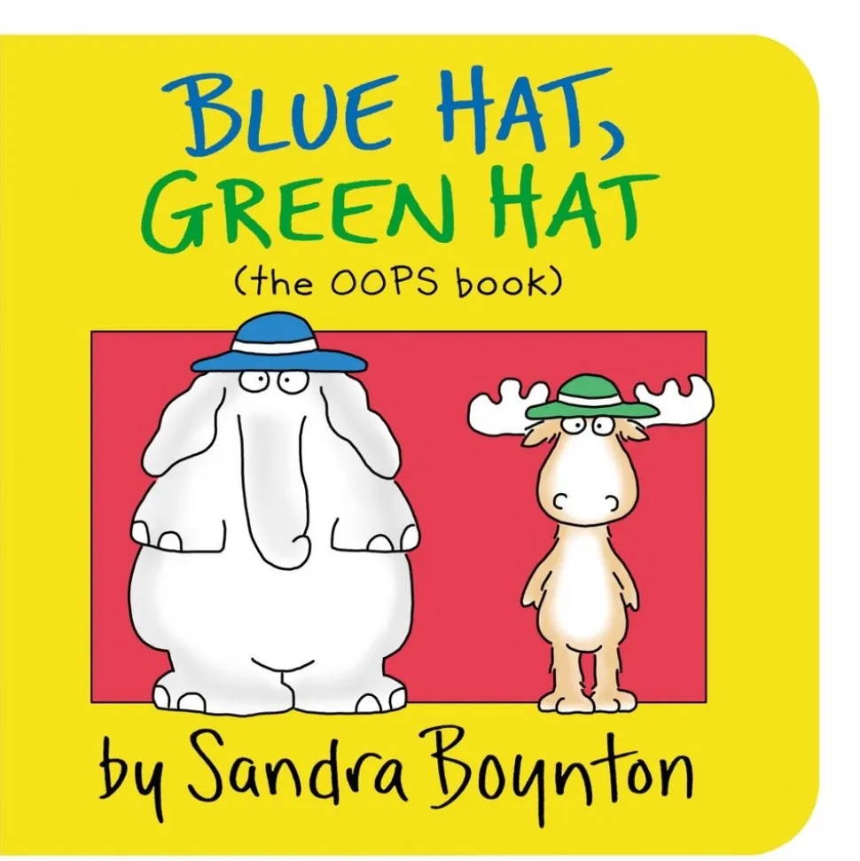 Blue Hat, Green Hat - Board Book