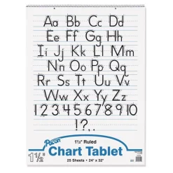 Blue Ruling Chart Tablet - 25 Sheets