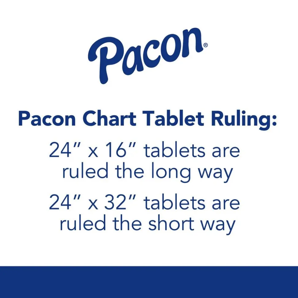 Blue Ruling Chart Tablet - 25 Sheets