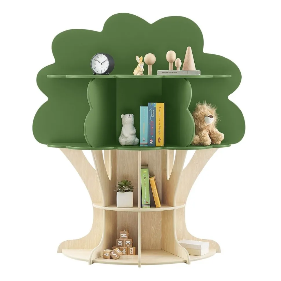 Book Tree Shelf Storage