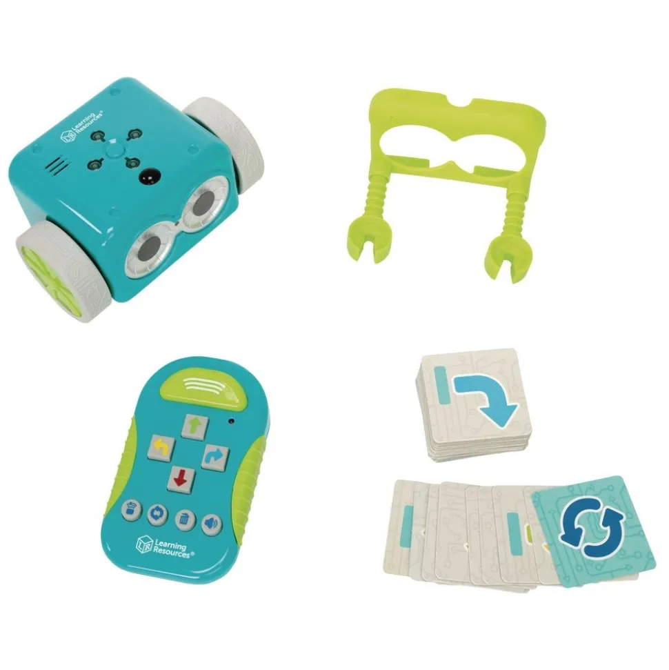 Botley® Coding Robot Obstacle Course, Cards and Tiles - 77 Pieces