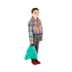 Bouncy Band® Dual Color/Textured Washable Sensory Plush Lap Pad - 5lbs