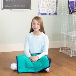 Bouncy Band® Dual Color/Textured Washable Sensory Plush Lap Pad - 5lbs