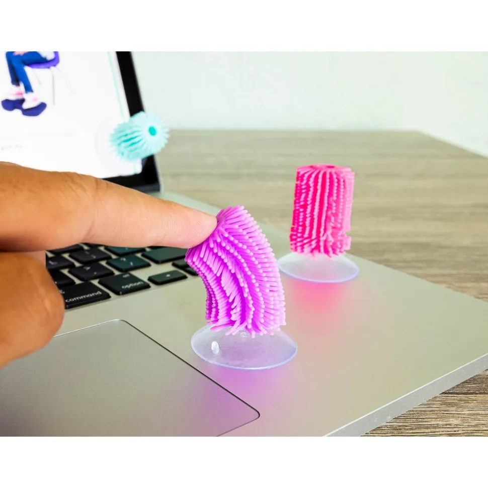 Bouncy Band® Flick Sticks 2" Silent Sensory Fidget - Set of 10