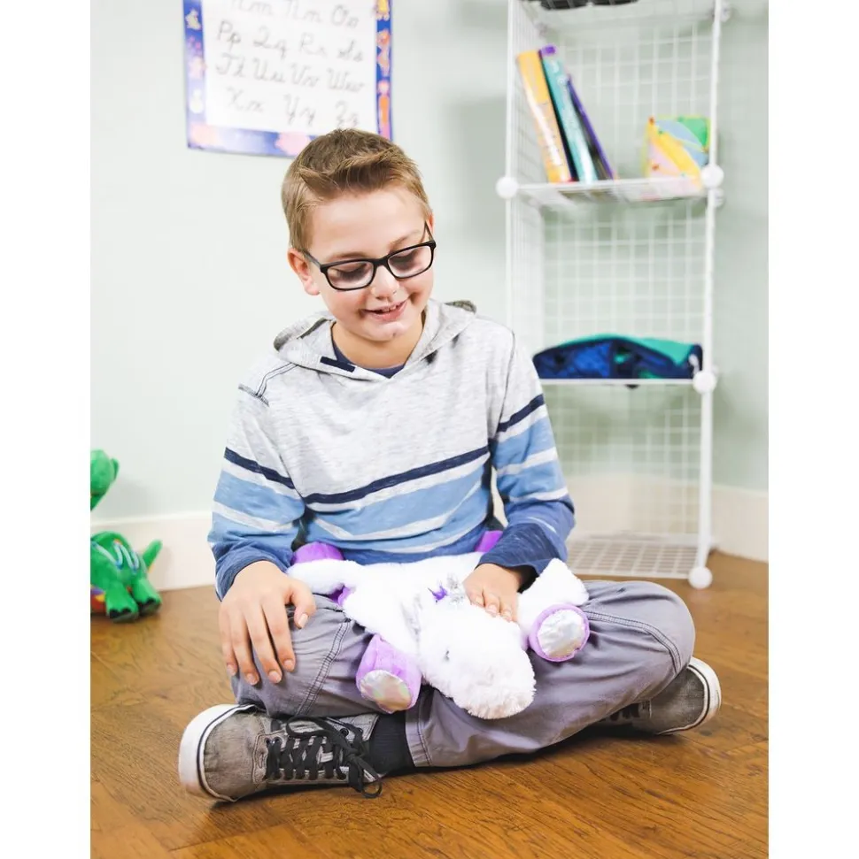 Bouncy Band® Washable Sensory Plush Unicorn Lap Pad - 5lbs