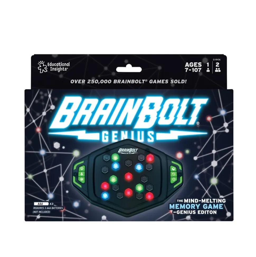 Brainbolt™ Genius - Light Up Memory Game