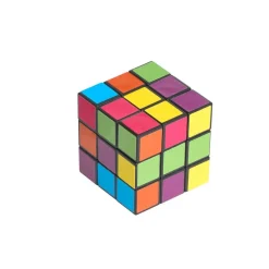 Bright Mini Puzzle Cubes - 12 Pack