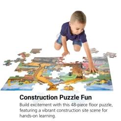Building Site Floor Puzzle 48 Pieces