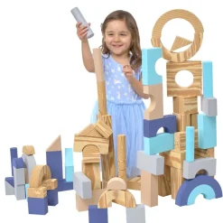 Build N' Play™ Toddler Soft & Smooth Unit Blocks Set of 80