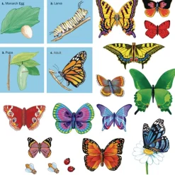 Butterflies Felt Set