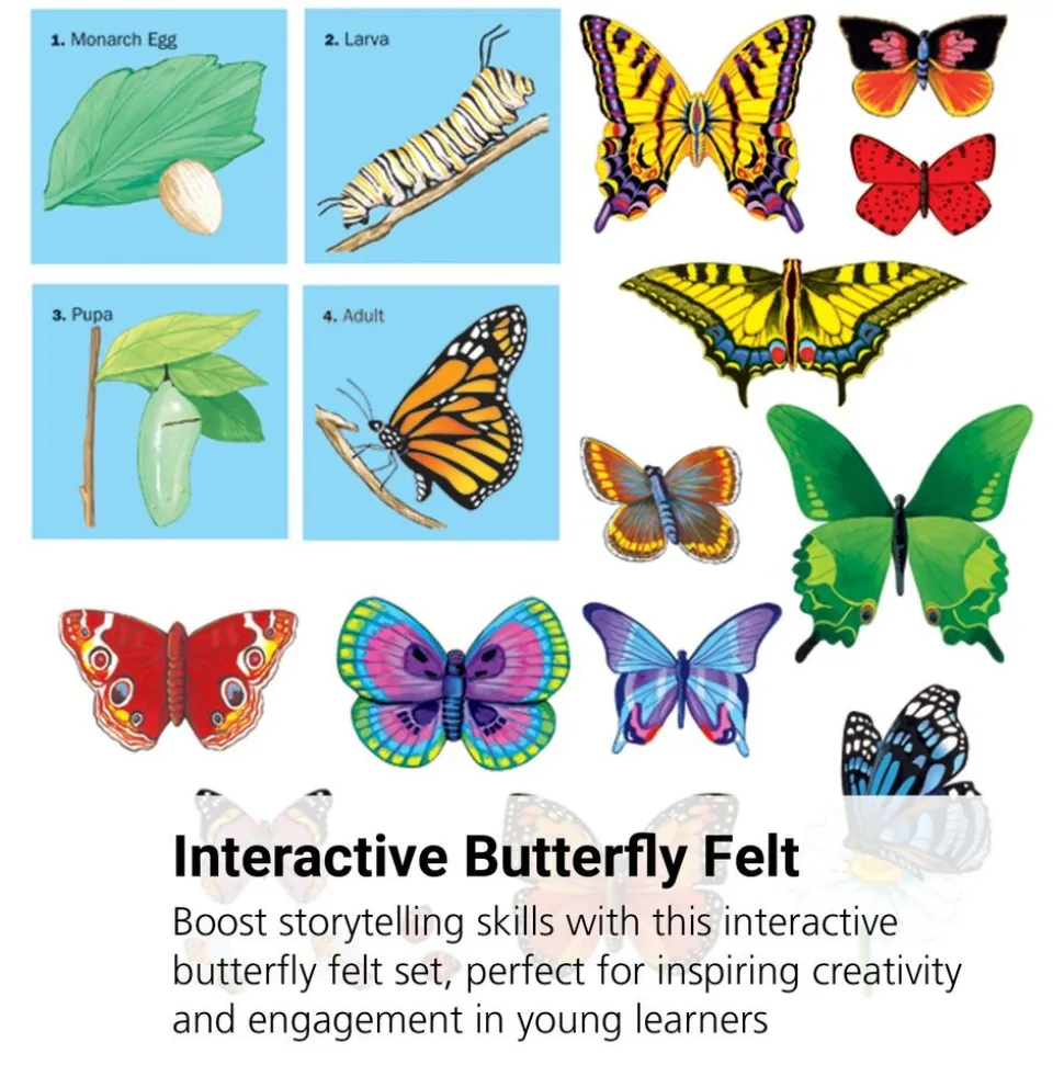 Butterflies Felt Set