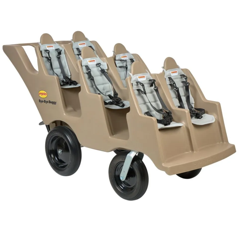 Bye Bye Buggy - 6 Passenger Tan/Gray