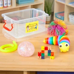 Calm Down Tool Set: 5 tools & storage bin