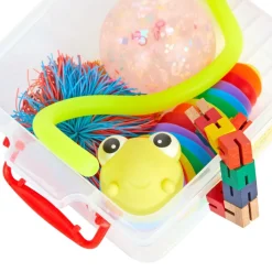 Calm Down Tool Set: 5 tools & storage bin
