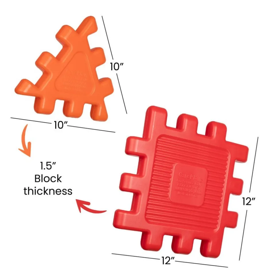 CarePlay® Grid Blocks - 48 Pieces