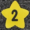 Carpet Mark-Its Move And Groove! Numbers Through 25 Task Cards Kit - 26 carpet spots, 20 task cards