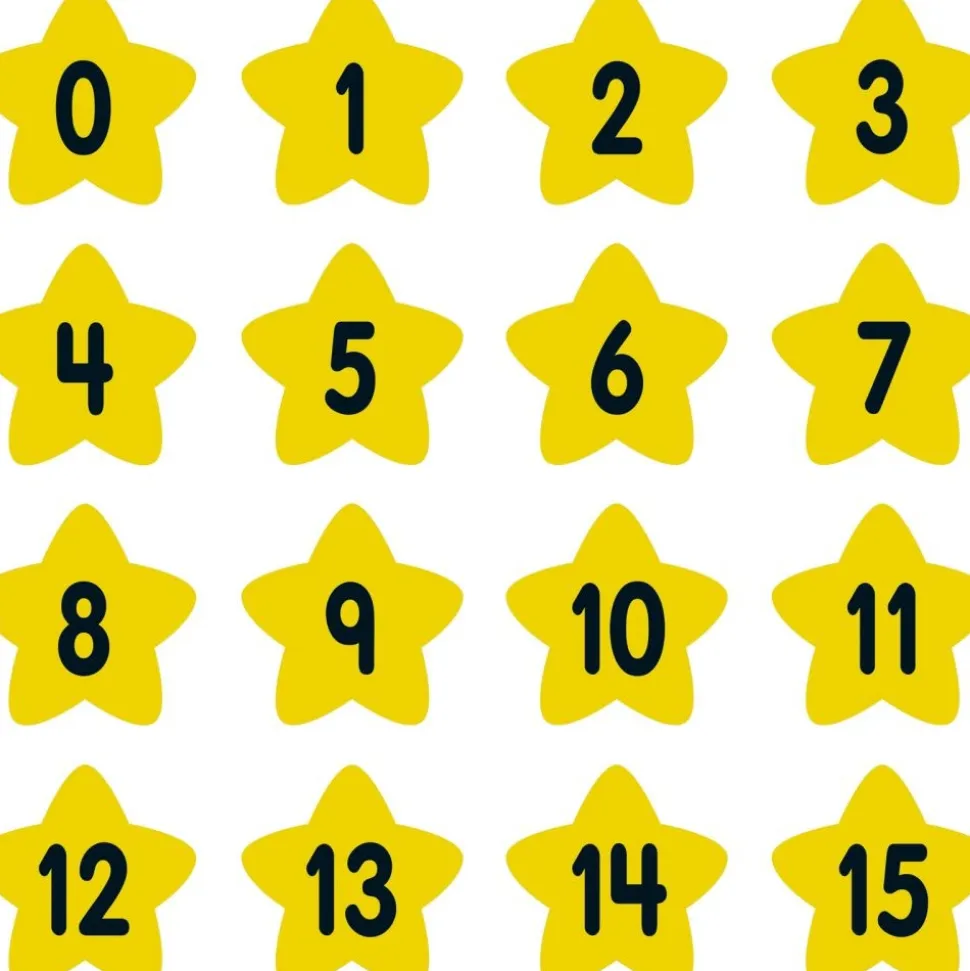 Carpet Mark-Its Move And Groove! Numbers Through 25 Task Cards Kit - 26 carpet spots, 20 task cards