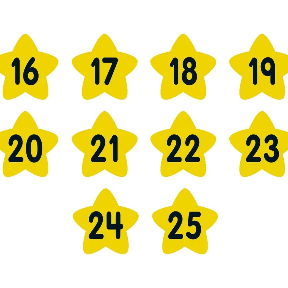 Carpet Mark-Its - Numbers Through 25
