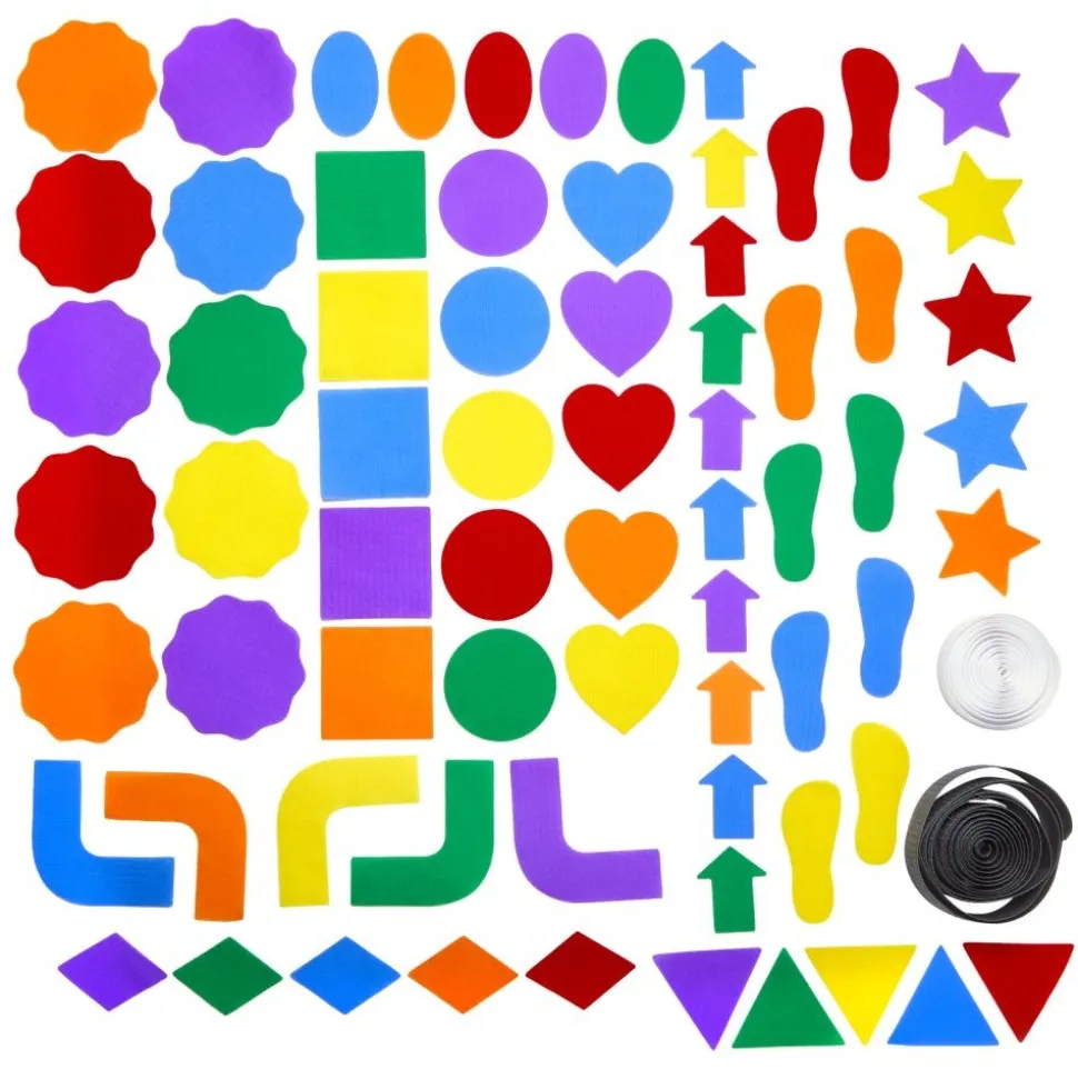 Carpet Mark-Its Sensory Path - 72 pieces