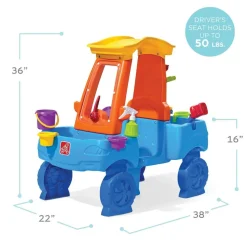 Car Wash Splash Center™ - 13 Piece Water Play Table