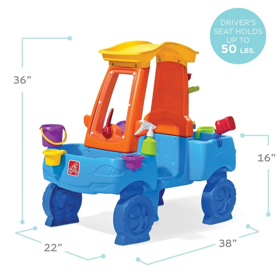Car Wash Splash Center™ - 13 Piece Water Play Table