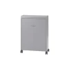 Cascade® Mega Tower Mobile Storage Cabinet with Locking Doors