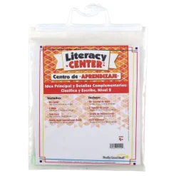 Centro de Aprendizaje: Idea Principal y Detalles Complementarios: Grades 4-5 Clasifica y Escribe, Nivel 2 (Spanish Main Idea and Supporting Details Sort and Write Level 2 Literacy Center)