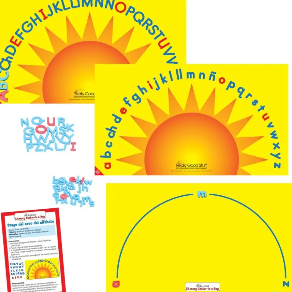Centro de aprendizaje™: Juego del arco del alfabeto (Spanish Alphabet Arch) - 1 literacy center