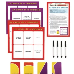 Centro de Aprendizaje: La Ciencia de la Inferencia! (Spanish Making Inferences Literacy Center)