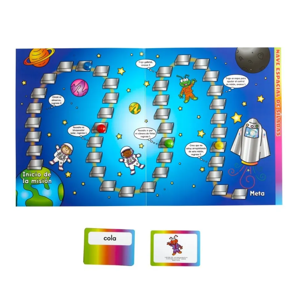 Centro de Aprendizaje™: Nave Espacial de Sílabas (Spanish Syllable Spaceship)