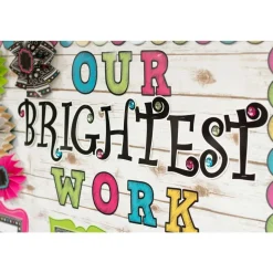Chalkboard Brights Bold Block 4