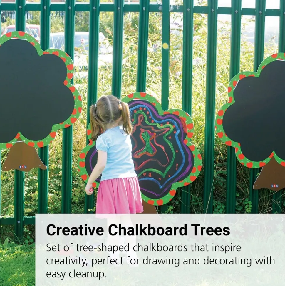 Chalkboard Trees - Set of 3