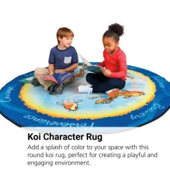 Character Koi Rug - Round